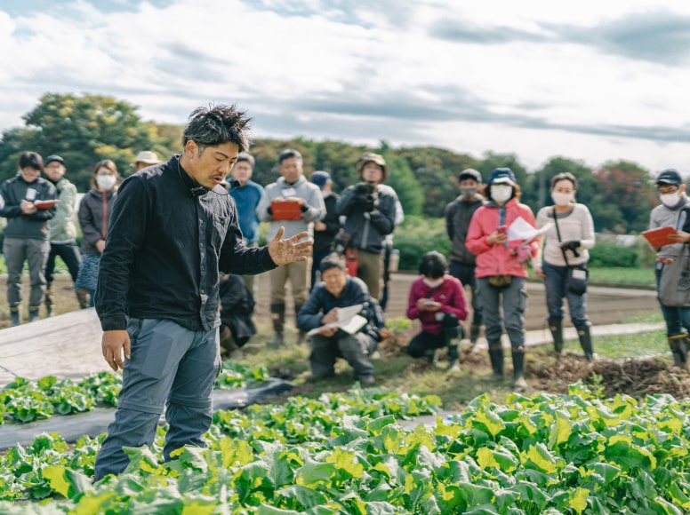 ひとりでも安心農業のつながりを重視